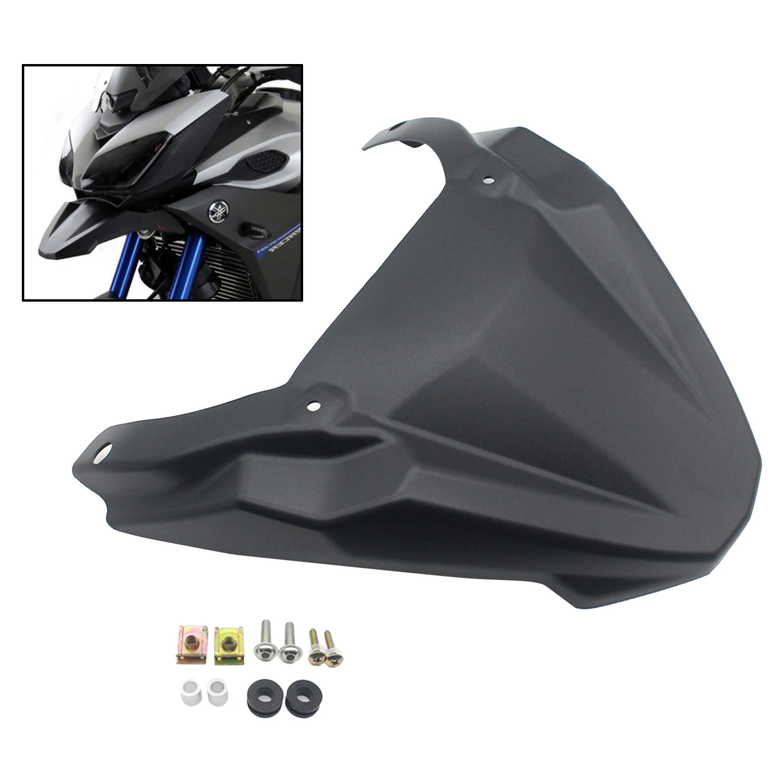 Front Wheel Beak Nose Cone Extension Cover for Yamaha MT09 Tracer FJ-09 2015-2019
Front Wheel Beak Nose Cone Extension Cover for Yamaha MT09 Tracer FJ-09 2015-2019