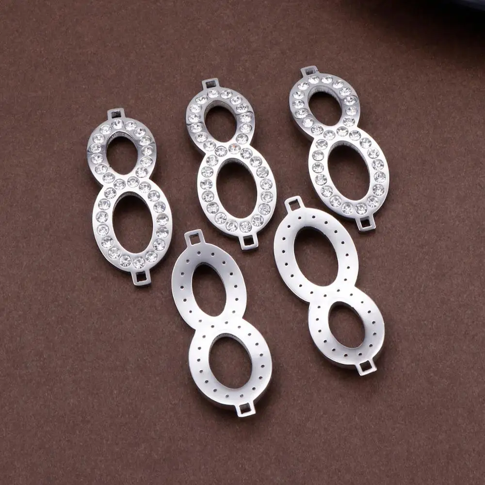 8 Infinity Connector Jewelry Findings Necklace & Bracelet Endless Accessories 
8 Infinity Connector Jewelry Findings Necklace & Bracelet Endless Accessories