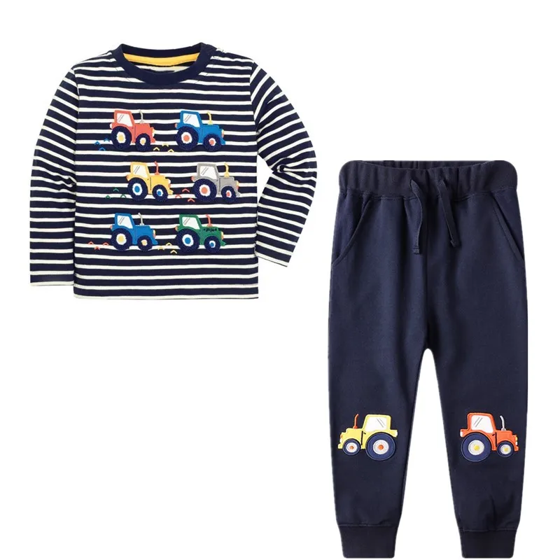 Cotton Cars Print Boys Clothes Sets Stripes T shirt Trousers Outfits Children Clothing Sets Boys Tshirts Bottoms Kids Suits Set
Cotton Cars Print Boys Clothes Sets Stripes T shirt Trousers Outfits Children Clothing Sets Boys Tshirts Bottoms Kids Suits Set