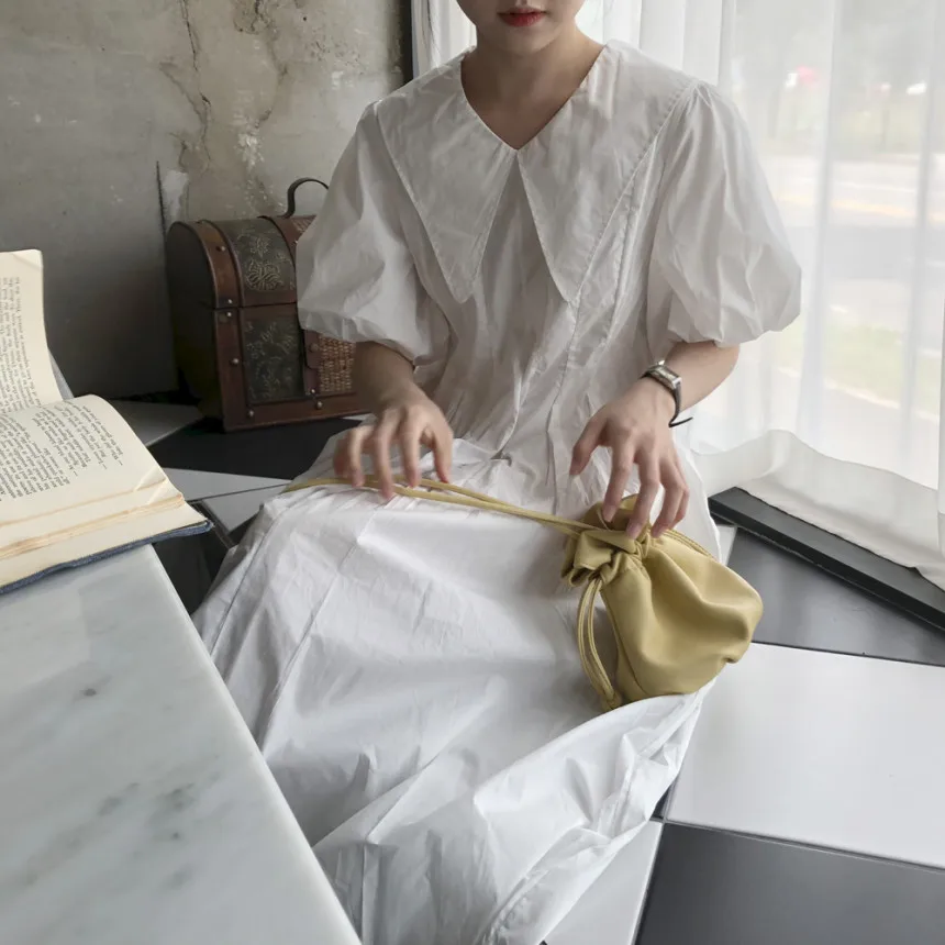 Корейский Ins французский Стиль Girly темпераментная большой отворот плиссированные дизайн Фонари с воздушными рукавами средней Длина милое п...
Корейский Ins французский Стиль Girly темпераментная большой отворот плиссированные дизайн Фонари с воздушными рукавами средней Длина милое п...