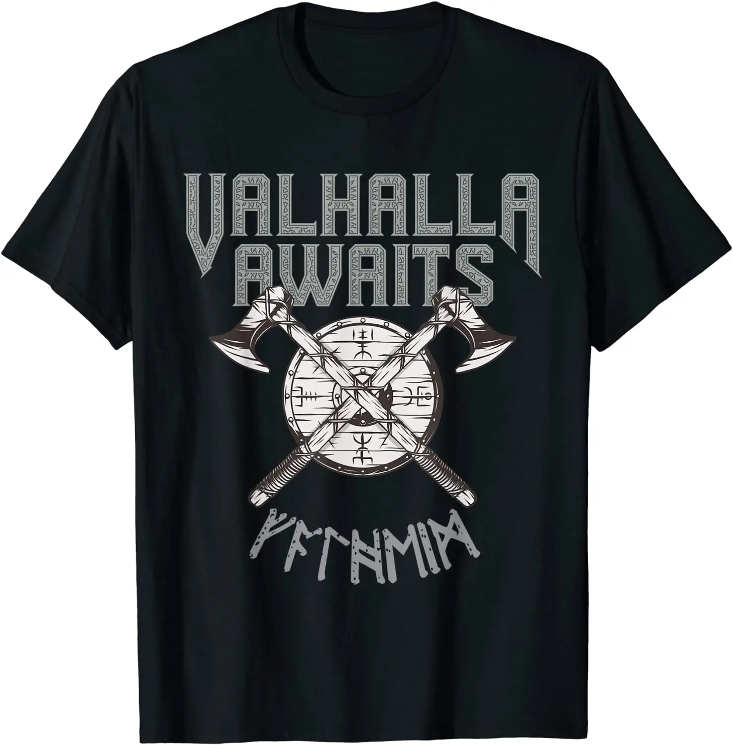 Valhalla Awaits - Valheim Runic Writing Gamer T-Shirt Family Men T Shirt Coupons Cotton Tops Shirt Leisure
Valhalla Awaits - Valheim Runic Writing Gamer T-Shirt Family Men T Shirt Coupons Cotton Tops Shirt Leisure