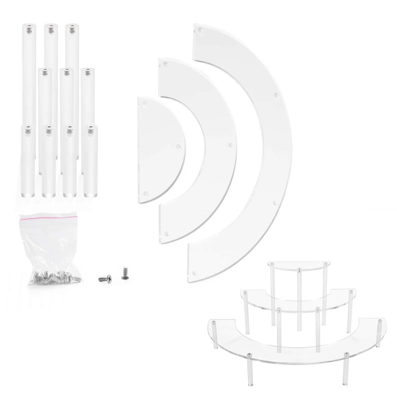 Transparent Removable Acrylic Cake Display Stand for Party Round Cupcake Holder Bakeware Wedding Birthday Party Decor
Transparent Removable Acrylic Cake Display Stand for Party Round Cupcake Holder Bakeware Wedding Birthday Party Decor