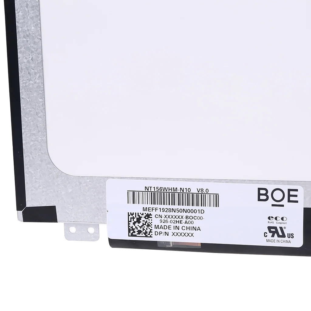 15.6" Slim 40Pin Laptop LCD Screen Matrix Panel for LP156WHB TLA1 NT156WHM-N10 N156BGE-L41 LTN156AT20 LTN156AT35 B156XW04 V.6
15.6" Slim 40Pin Laptop LCD Screen Matrix Panel for LP156WHB TLA1 NT156WHM-N10 N156BGE-L41 LTN156AT20 LTN156AT35 B156XW04 V.6