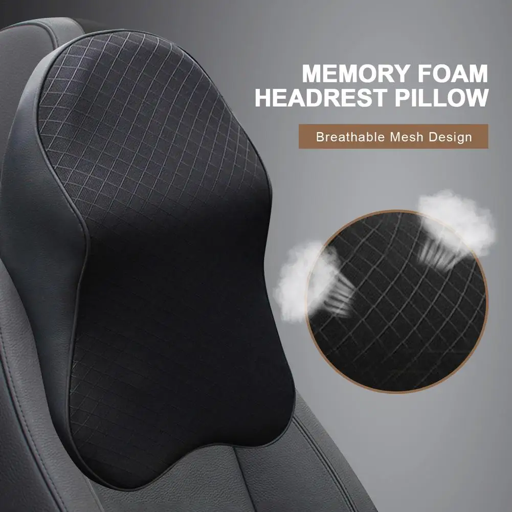 Car Neck Pillow Adjustable Head Restraint 3D Memory Foam Auto Headrest Travel Pillow Neck Support Holder Seat Covers Car Styling
Car Neck Pillow Adjustable Head Restraint 3D Memory Foam Auto Headrest Travel Pillow Neck Support Holder Seat Covers Car Styling
