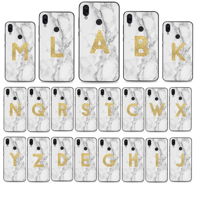 Gold Letters Custom name Marble Phone Cases For Xiaomi Redmi Note10 Pro Note8 Pro 8T Note9 9T Redmi8 8A Note7 Pro 9C X3
Gold Letters Custom name Marble Phone Cases For Xiaomi Redmi Note10 Pro Note8 Pro 8T Note9 9T Redmi8 8A Note7 Pro 9C X3