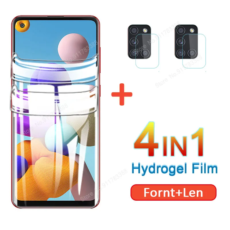4in1 Screen Back Hydrogel Film On The For Samsung Galaxy A21s A21 A 21 S A217f 21s M21 Camera Lens Protector No Protective Glass
4in1 Screen Back Hydrogel Film On The For Samsung Galaxy A21s A21 A 21 S A217f 21s M21 Camera Lens Protector No Protective Glass