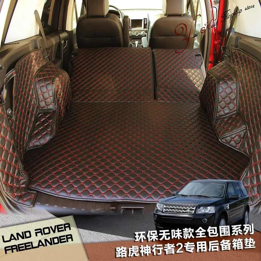 No Odor Wholy Surrounded Waterproof Non Slip Car Trunk Mats Durable Carpets for Freelander2/Aurora RangeRoverSport/discovery3/4
No Odor Wholy Surrounded Waterproof Non Slip Car Trunk Mats Durable Carpets for Freelander2/Aurora RangeRoverSport/discovery3/4