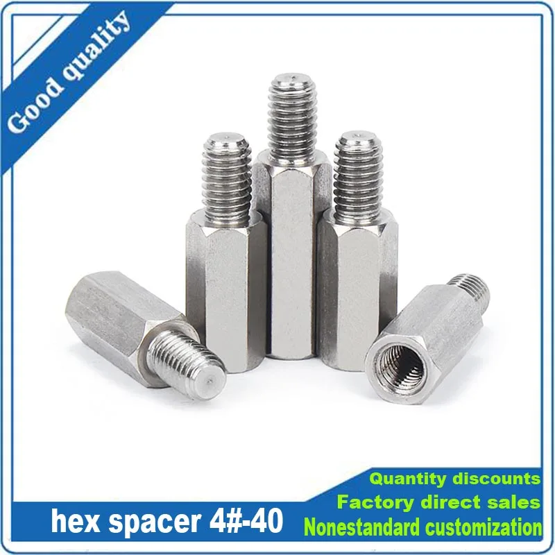 10pcs Brass Copper Nickle-plated #4-40*5+ L Hex Standoff Male-Female Spacer Jackscrew for PCB Board Motherboard VGA DVI COM Port
10pcs Brass Copper Nickle-plated #4-40*5+ L Hex Standoff Male-Female Spacer Jackscrew for PCB Board Motherboard VGA DVI COM Port