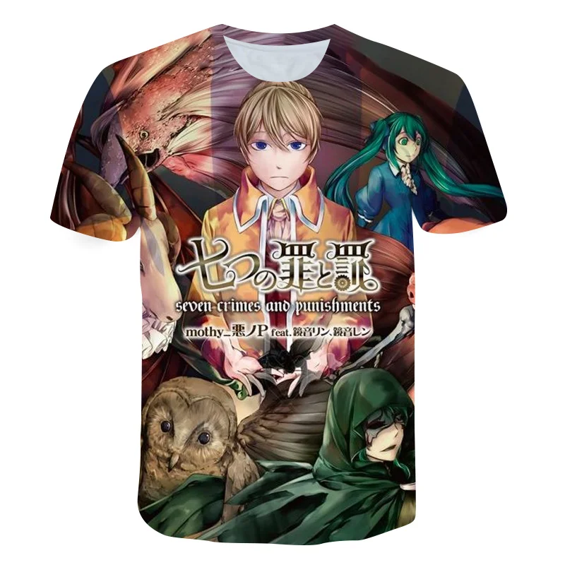 The Seven Deadly Sins Anime Boys and Girls New Children's T-shirts The Seven Deadly Sins 3D Printing T-shirts Boys Girls Rou
The Seven Deadly Sins Anime Boys and Girls New Children's T-shirts The Seven Deadly Sins 3D Printing T-shirts Boys Girls Rou