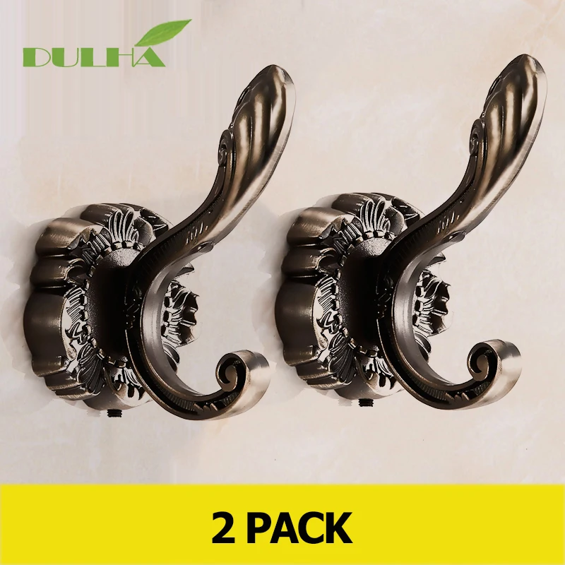 Luxury 2 Pieces Bronze Metal Wall Decor Hanger Robe Hook Coat Clothes Towel Rack Hanging,Bathroom Equipment Accessories
Luxury 2 Pieces Bronze Metal Wall Decor Hanger Robe Hook Coat Clothes Towel Rack Hanging,Bathroom Equipment Accessories