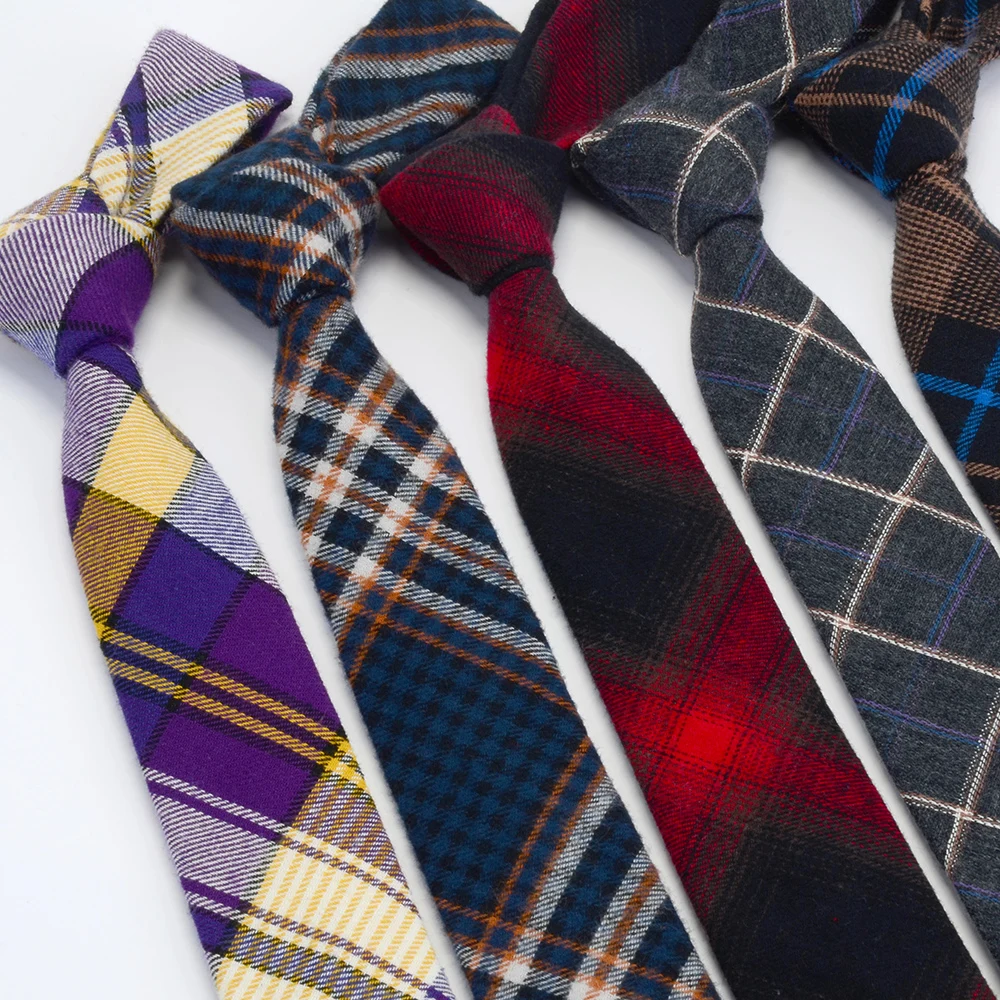 GUSLESON Quality Cotton Slim Tie Fashion 6cm Wool Cashmere Ties For Men Wedding Necktie Skinny Plaid Corbatas party Gravatas
GUSLESON Quality Cotton Slim Tie Fashion 6cm Wool Cashmere Ties For Men Wedding Necktie Skinny Plaid Corbatas party Gravatas