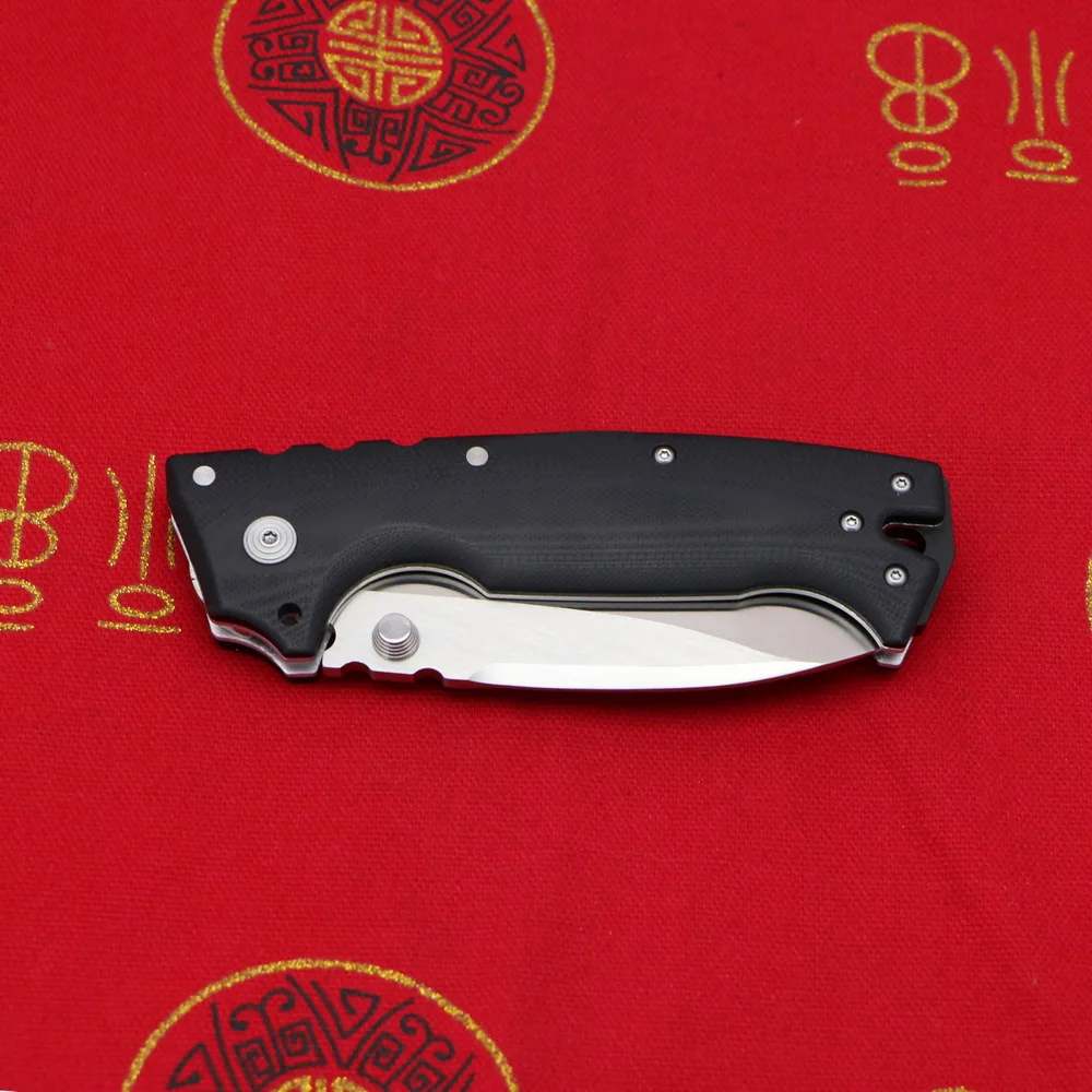 AD10 folding knife D2 blade aluminum steel G10 handle outdoor camping hunting survival pocket fruit knives EDC tools
AD10 folding knife D2 blade aluminum steel G10 handle outdoor camping hunting survival pocket fruit knives EDC tools