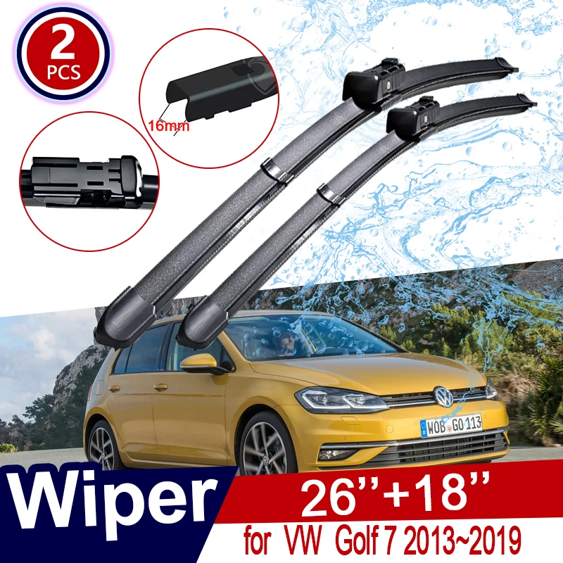Car Wiper Blade for Volkswagen VW Golf 7 MK7 2013~2019 Windscreen Windshield Window Wipers Car Goods 2014 2015 2016 2017 2018
Car Wiper Blade for Volkswagen VW Golf 7 MK7 2013~2019 Windscreen Windshield Window Wipers Car Goods 2014 2015 2016 2017 2018