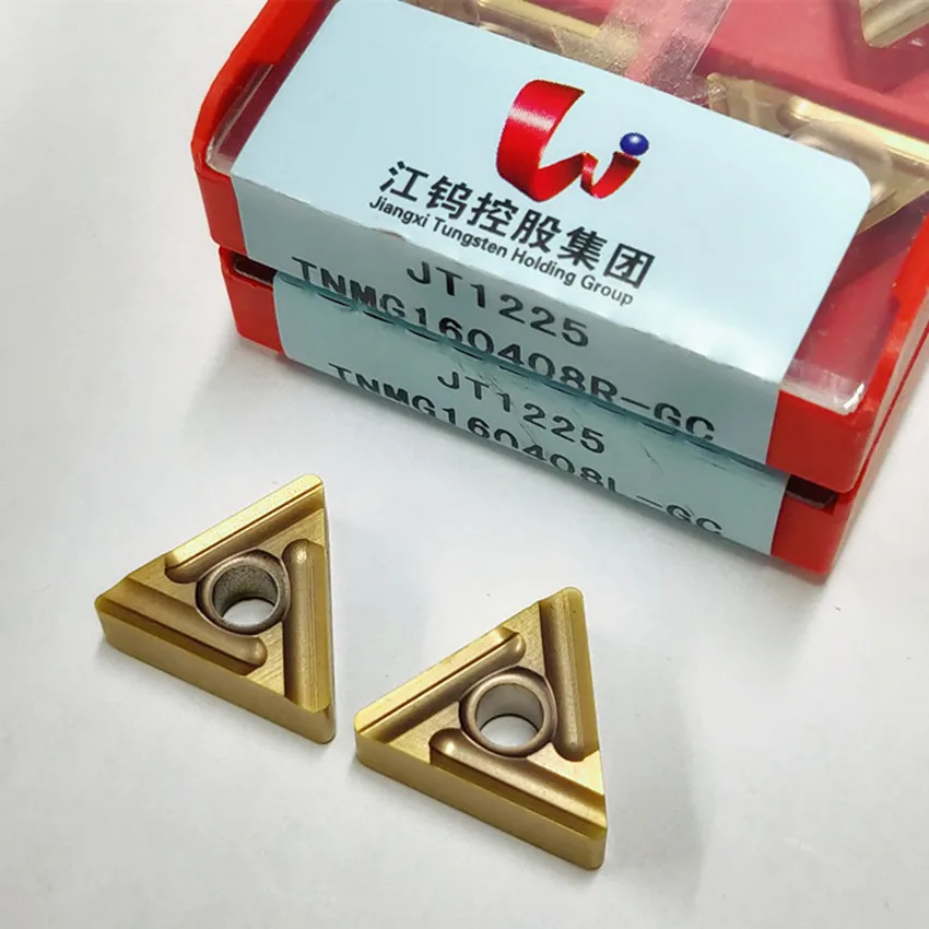 JXTC TNMG160404R-GC JT1225/TNMG160404L-GC JT1225/TNMG160408R-GC JT1225/TNMG160408L-GC JT1225 CNC carbide inserts 10PCS/BOX
JXTC TNMG160404R-GC JT1225/TNMG160404L-GC JT1225/TNMG160408R-GC JT1225/TNMG160408L-GC JT1225 CNC carbide inserts 10PCS/BOX