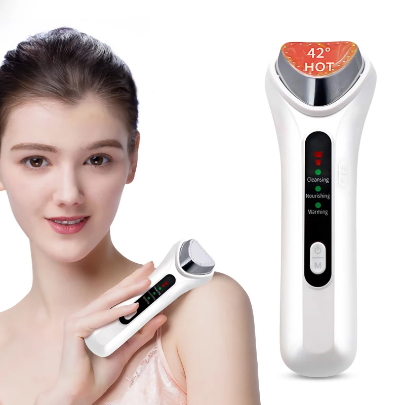 Sonic Vibration Face Massager Facial Lift Cleansing Device Warming Nourishing Machine Constant Temperature Hot Compress Beauty
Sonic Vibration Face Massager Facial Lift Cleansing Device Warming Nourishing Machine Constant Temperature Hot Compress Beauty