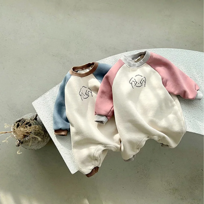 Baby Cartoon Assorted Colors Fleece Romper Baby Winter Clothes Thickened Jumpsuit Boy Onesie Baby Girl Rompers
Baby Cartoon Assorted Colors Fleece Romper Baby Winter Clothes Thickened Jumpsuit Boy Onesie Baby Girl Rompers