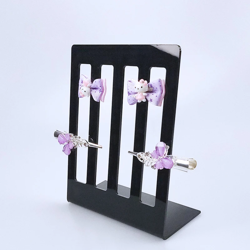 Acrylic hair clips display stand accessories organizer haar pin jewellery holder hairpins showcase exhibidor de joyeria | Украшения и