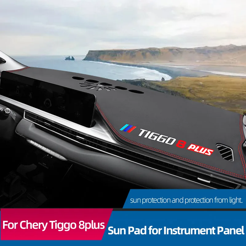 For Chery Tiggo 8plus 2018-2022 Car Dashboard Cover Mat Leather Sun Shade Pad Instrument Protector Accessories Anti-UV Black
For Chery Tiggo 8plus 2018-2022 Car Dashboard Cover Mat Leather Sun Shade Pad Instrument Protector Accessories Anti-UV Black