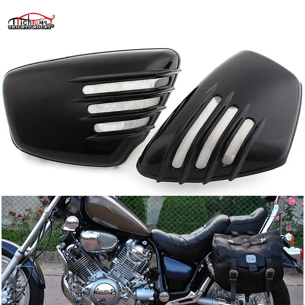 Motorcycle Black Side Battery Fairing Guard Cover Protector For Yamaha Virago XV 700 750 1000 1100 XV700 XV750 XV1000 XV1100
Motorcycle Black Side Battery Fairing Guard Cover Protector For Yamaha Virago XV 700 750 1000 1100 XV700 XV750 XV1000 XV1100