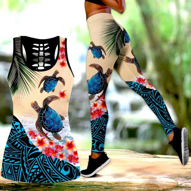 Newest Sea Turtle Women Tank Top & Legging 3D All Over Printed Legging & Tank top Sexy Elastic Female Skinny Leggings
Newest Sea Turtle Women Tank Top & Legging 3D All Over Printed Legging & Tank top Sexy Elastic Female Skinny Leggings