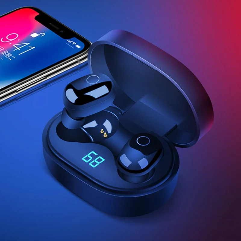 F2TWS Earphone With Mic Stereo Wireless Earphone Bluetooth 5.0 In-Ear Headset Pick Up Automatic Pairing Earbuds Sports Earphones
F2TWS Earphone With Mic Stereo Wireless Earphone Bluetooth 5.0 In-Ear Headset Pick Up Automatic Pairing Earbuds Sports Earphones