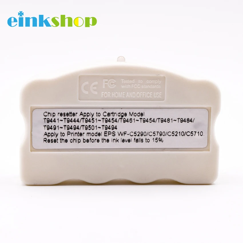 Einkshop Cartridges Chip Resetter T948 T9441 T9451 T9461 For EPSON WorkForce Pro WF-C5210DW WF-C5290DW WF-C5710DWF WF-C57
Einkshop Cartridges Chip Resetter T948 T9441 T9451 T9461 For EPSON WorkForce Pro WF-C5210DW WF-C5290DW WF-C5710DWF WF-C57