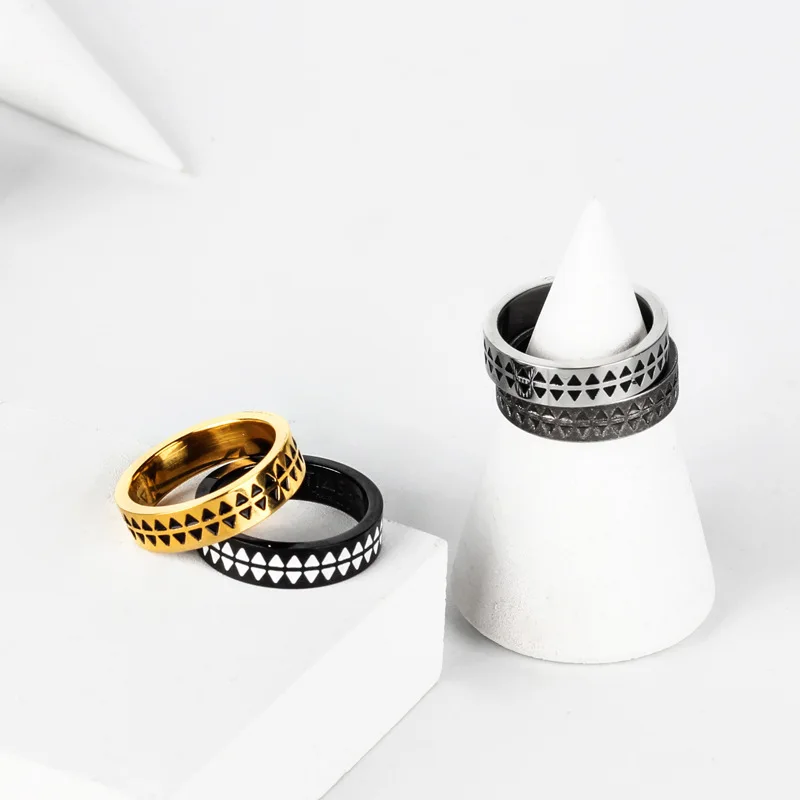 Viking Rings Punk Gothic Serrated tattoo totem 316L stainless steel Ring Mens Jewelry Men lord Wedding Band male ring for lovers 
Viking Rings Punk Gothic Serrated tattoo totem 316L stainless steel Ring Mens Jewelry Men lord Wedding Band male ring for lovers