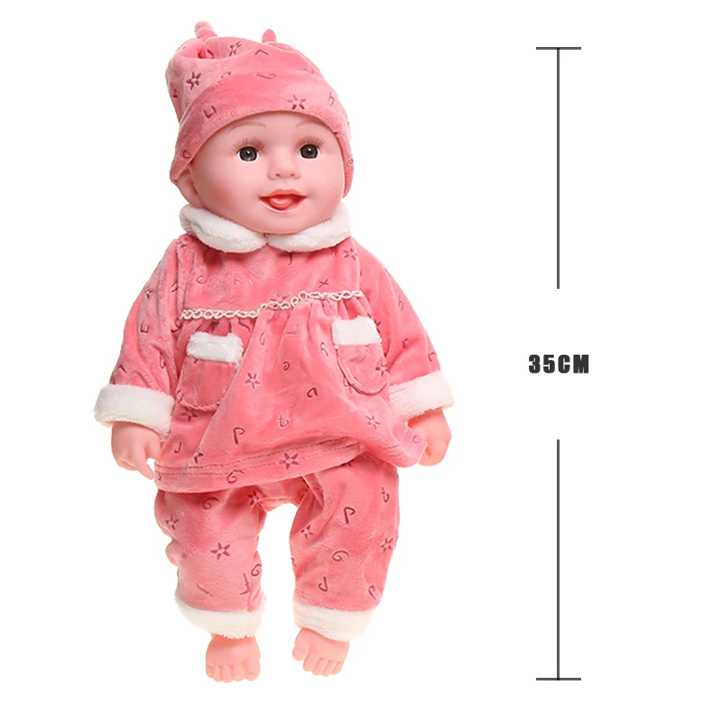 35cm Silicone Baby Dolls Waterproof Bebe Reborn Toys For Girls Kids Soft Lifelike Reborn Doll Smile Baby Dolls Toy For Kids
35cm Silicone Baby Dolls Waterproof Bebe Reborn Toys For Girls Kids Soft Lifelike Reborn Doll Smile Baby Dolls Toy For Kids