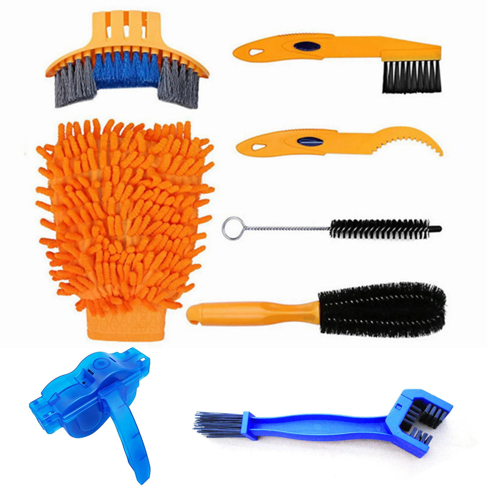 8pcs Bike Chain Cleaner Cycling Cleaning Kit Clean Machine Kit Bike Chain Cleaner Maintenance Set
8pcs Bike Chain Cleaner Cycling Cleaning Kit Clean Machine Kit Bike Chain Cleaner Maintenance Set
