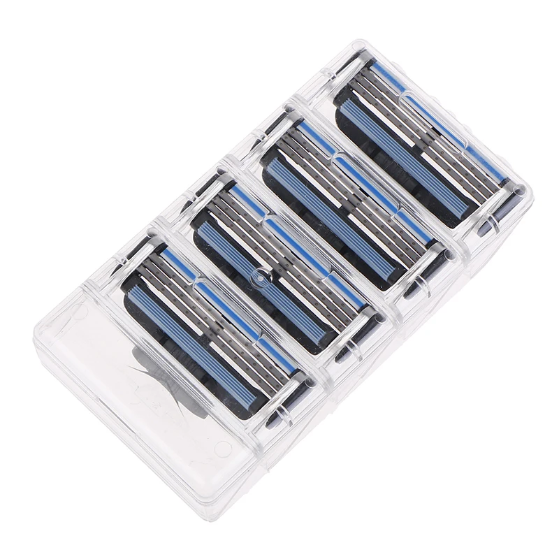 4pcs/lot General Useful Shaver Razor Blades Cassette Shaving Blade For Men Face 3-Layer Blades Compatible For Razor Machine
4pcs/lot General Useful Shaver Razor Blades Cassette Shaving Blade For Men Face 3-Layer Blades Compatible For Razor Machine