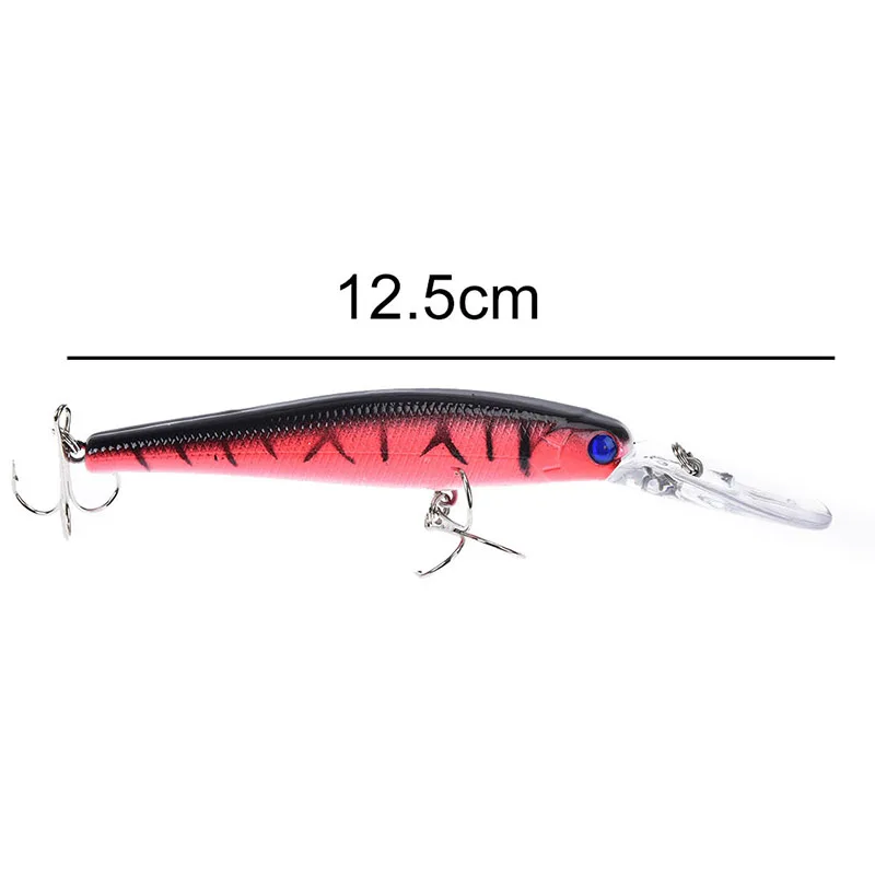 1Pcs Fishing Lure pesca hooks 12.5cm 14g fish wobbler tackle crankbait artificial lures japan Hard Bait Laser Minnow
1Pcs Fishing Lure pesca hooks 12.5cm 14g fish wobbler tackle crankbait artificial lures japan Hard Bait Laser Minnow