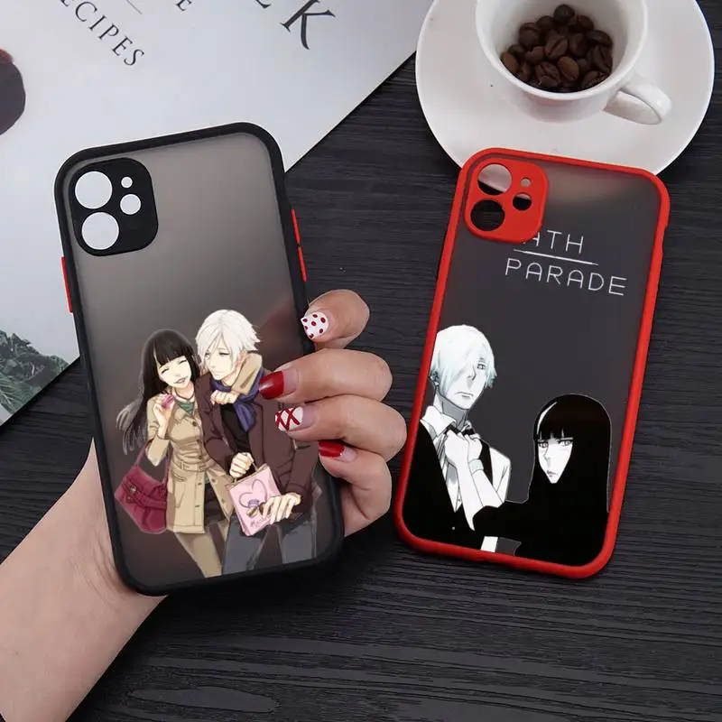 Death Parade TV animation Phone Case matte transparent For iphone 7 8 11 12 plus mini x xs xr pro max cover
Death Parade TV animation Phone Case matte transparent For iphone 7 8 11 12 plus mini x xs xr pro max cover