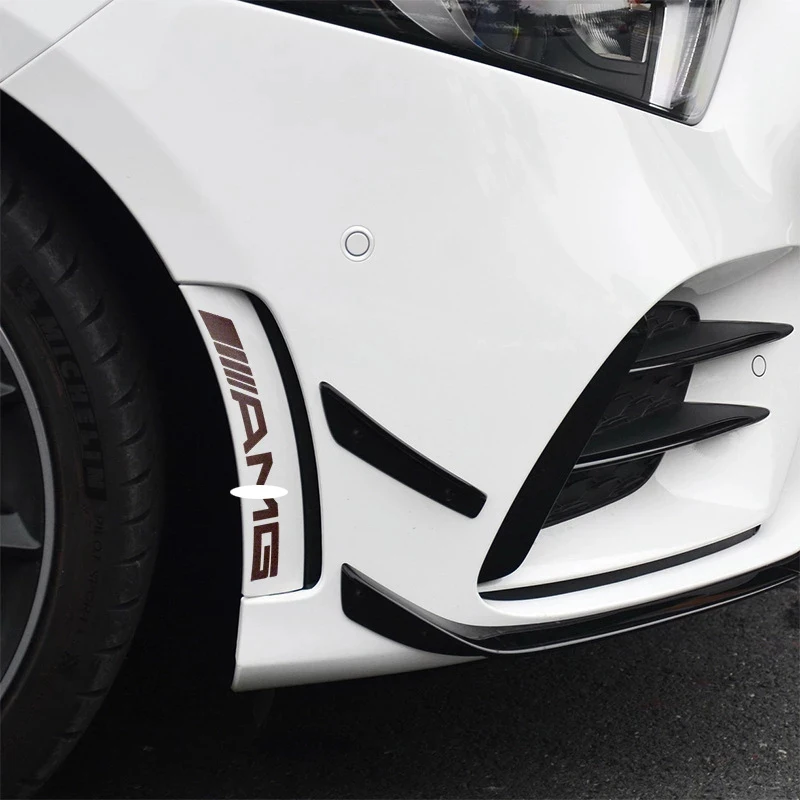 6 PCS high temperature brake stickers car reflective personality caliper for mercedes Benz AMG ALL MODEL | Автомобили и мотоциклы
