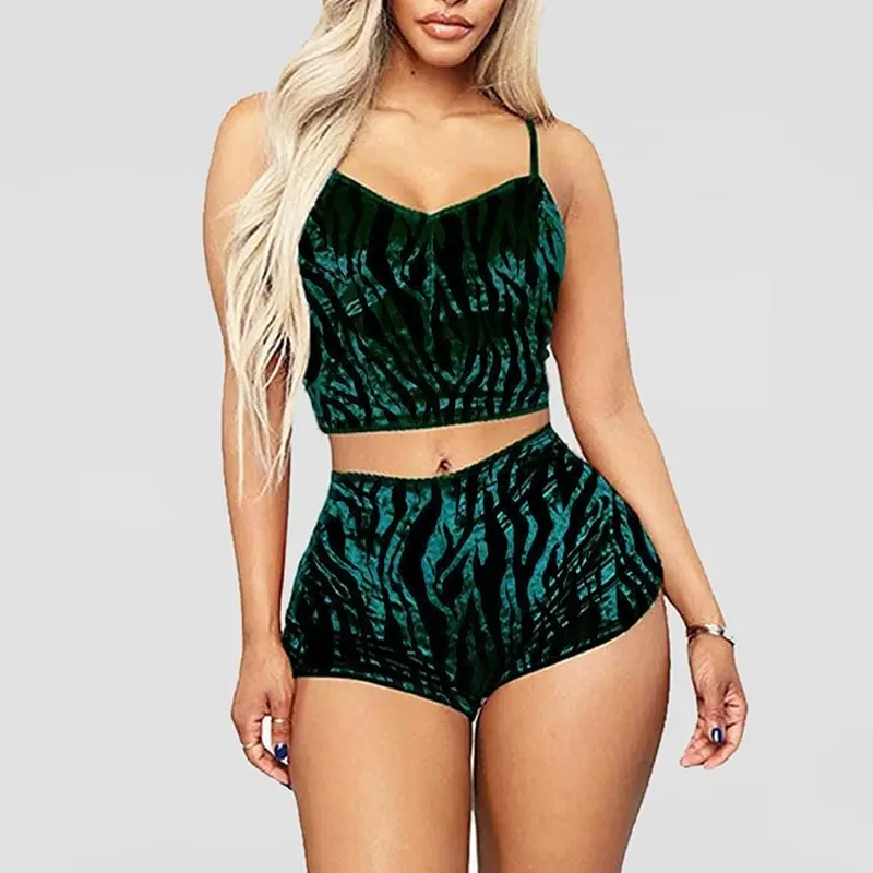 Sexy Lingerie Set Velvet Sleepwear Women's Pajama Set Sexy Babydoll Nightwear Cute Cami Top And Shorts Pijama Mujer
Sexy Lingerie Set Velvet Sleepwear Women's Pajama Set Sexy Babydoll Nightwear Cute Cami Top And Shorts Pijama Mujer