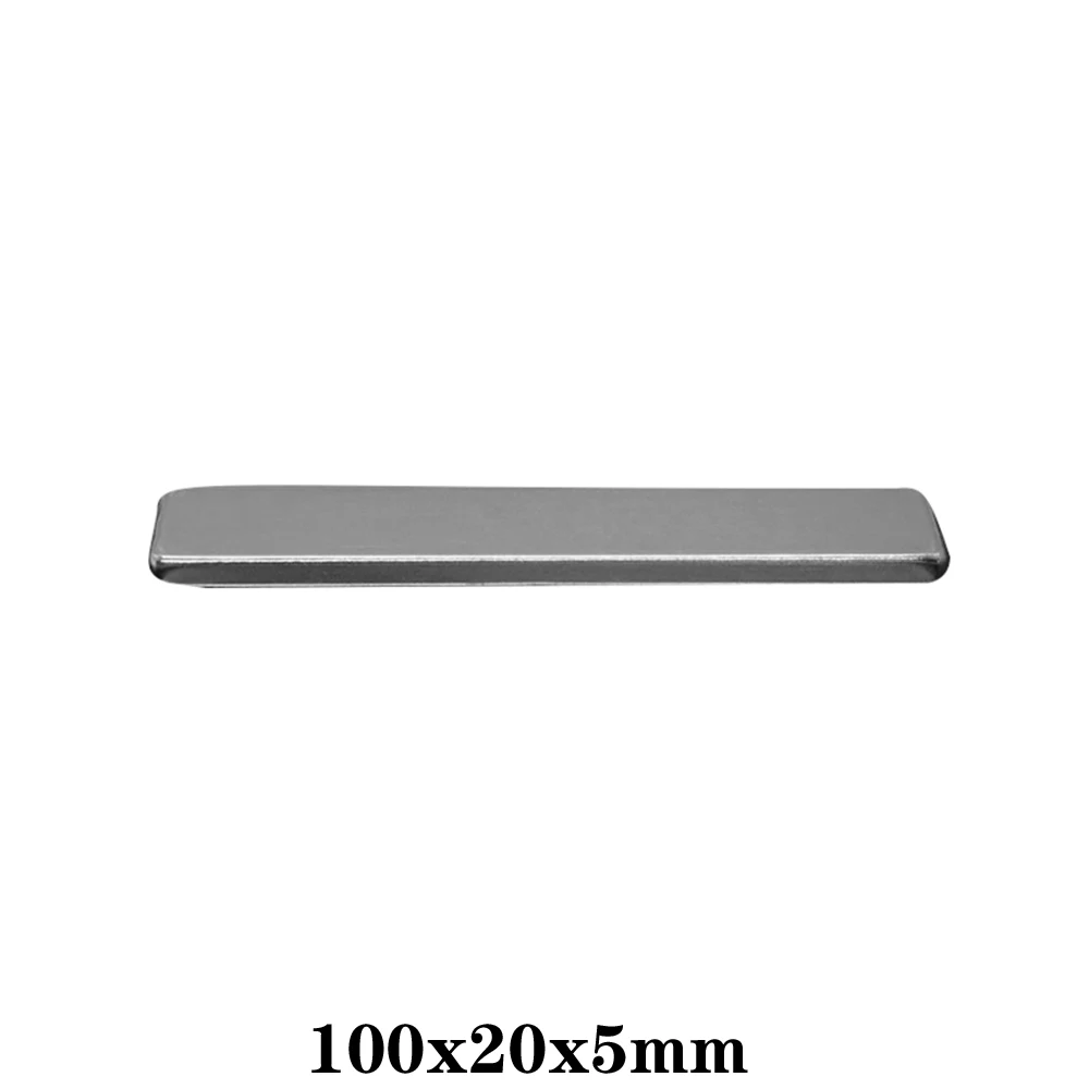 Редкоземельные магниты 100x20x5 1 ~ 5 шт. 100 мм x 20 прямоугольные постоянный неодимовый