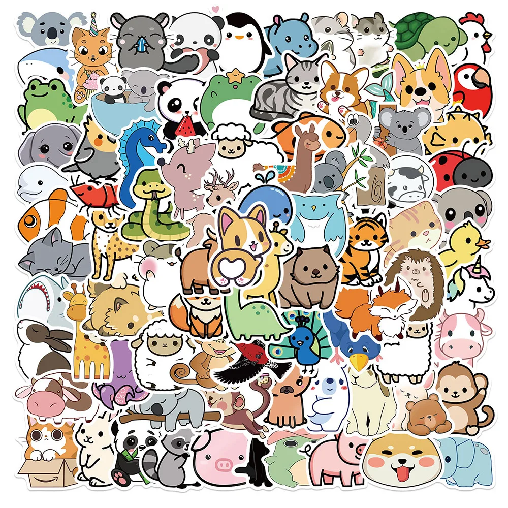 10/30/50/100 Pcs Cartoon Animal Collection Mixed Poster Stickers Fridge Phone Laptop Luggage Wall Notebook Graffiti Kids Toys
10/30/50/100 Pcs Cartoon Animal Collection Mixed Poster Stickers Fridge Phone Laptop Luggage Wall Notebook Graffiti Kids Toys