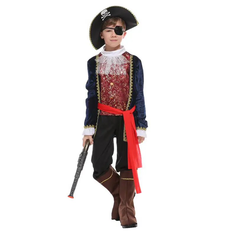 Umorden костюмы на Хэллоуин для детской одежды пиратский костюм Fantasia Infantil косплей