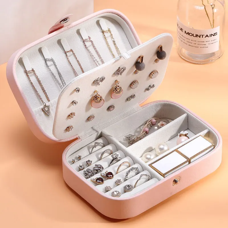 Jewelry Box Storage Box Multifunctional Jewelry Box Jewelry Storage Box Jewelry Box Spot Leather Jewelry Box with Mirror
Jewelry Box Storage Box Multifunctional Jewelry Box Jewelry Storage Box Jewelry Box Spot Leather Jewelry Box with Mirror