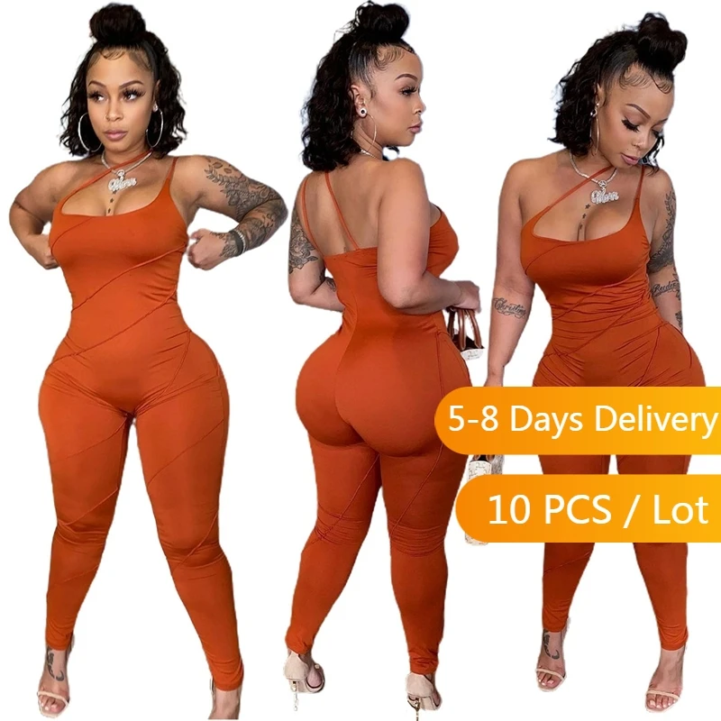 Оптовая продажа товаров, сексуальный обтягивающий комбинезон с открытой спиной, Женская Клубная одежда, обтягивающий цельный комбинезон с ...
Оптовая продажа товаров, сексуальный обтягивающий комбинезон с открытой спиной, Женская Клубная одежда, обтягивающий цельный комбинезон с ...