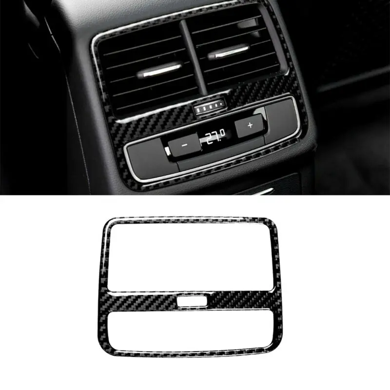 Audi A4 B9 Rear Air Outlet Vent Frame Cover Trim Carbon Fiber for 2017-2019
Audi A4 B9 Rear Air Outlet Vent Frame Cover Trim Carbon Fiber for 2017-2019