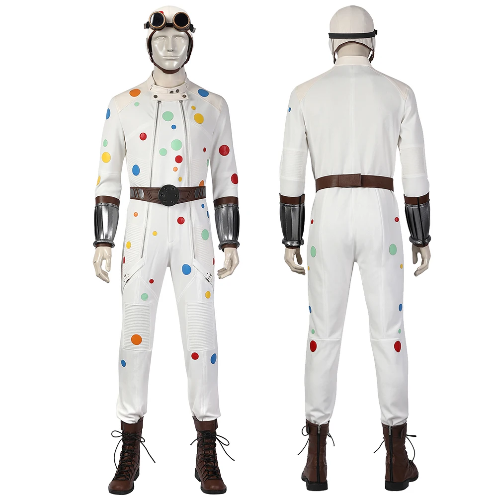 Movie Squad Polka Dot Boy Cosplay Costume Adult Men Role-playing Battle Outfit Halloween Carnival Clothes Full Set With Boots
Movie Squad Polka Dot Boy Cosplay Costume Adult Men Role-playing Battle Outfit Halloween Carnival Clothes Full Set With Boots