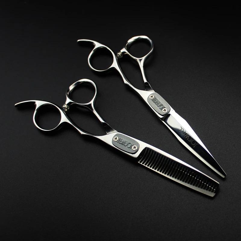 6.0 inch hairdressing Scissors Shears Hairdresser Shaver cutting scissors and Thinning Scissors
6.0 inch hairdressing Scissors Shears Hairdresser Shaver cutting scissors and Thinning Scissors
