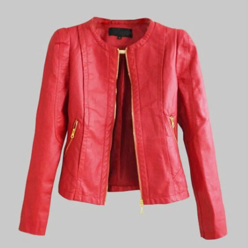 SUSOLA Women PU Leather Jacket Short Streetwear Coat Fashion Autumn Winter Women Overcoat Locomotive Jackets Female Tops
SUSOLA Women PU Leather Jacket Short Streetwear Coat Fashion Autumn Winter Women Overcoat Locomotive Jackets Female Tops