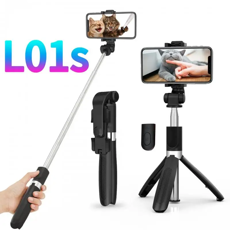 3 in 1 Wireless Bluetooth Selfie Stick Extendable Handheld Monopod Foldable Mini Tripod With Shutter Remote For iPhone 11 Pro XS
3 in 1 Wireless Bluetooth Selfie Stick Extendable Handheld Monopod Foldable Mini Tripod With Shutter Remote For iPhone 11 Pro XS