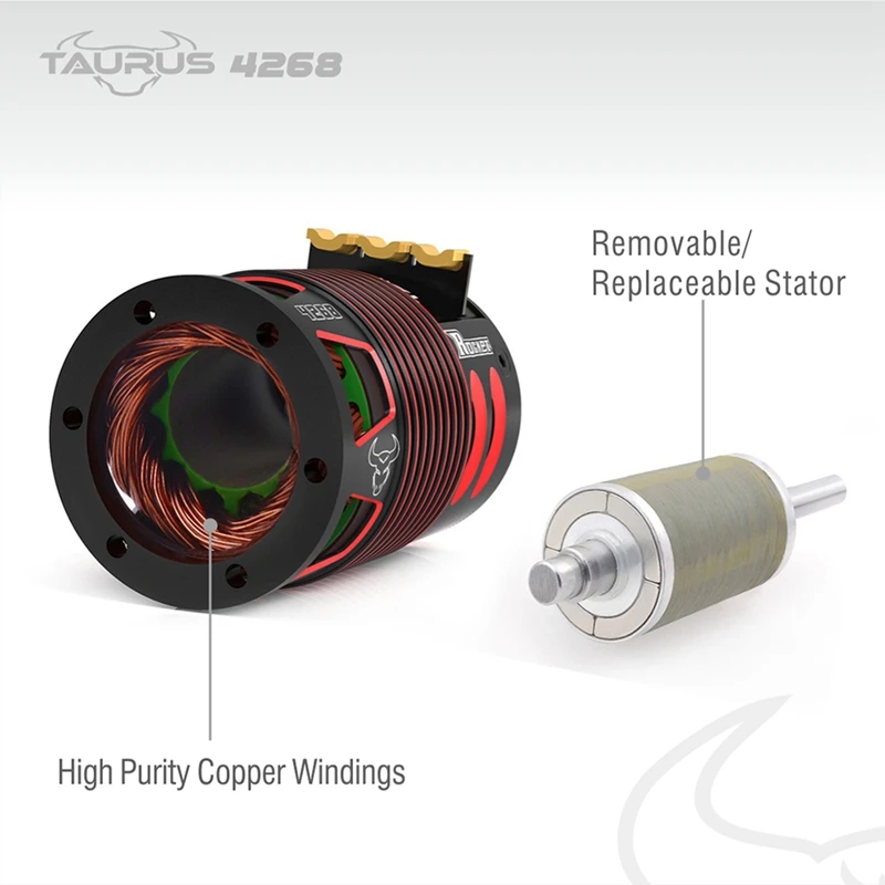 Motor SURPASS HOBBY Rocket 4268 V2 1850KV Sensored Brushless Motor for 1/8 RC On-Road Off-Road Car 
Motor SURPASS HOBBY Rocket 4268 V2 1850KV Sensored Brushless Motor for 1/8 RC On-Road Off-Road Car