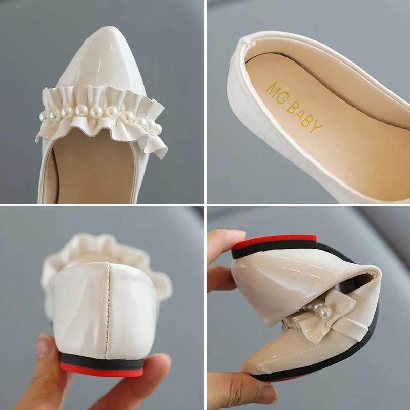 Princess Grils Leather Shoes for Party Comfortable Flat Shoes Pearls 3-18 Years Old Children Shoes T21N06LS-45
Princess Grils Leather Shoes for Party Comfortable Flat Shoes Pearls 3-18 Years Old Children Shoes T21N06LS-45
