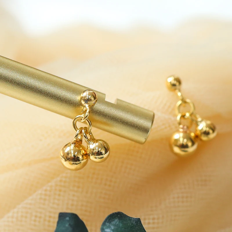 Fashion Simple Round Beads Stud Earrings for Women Gold Color Cute Earrings Daily Party Jewelry Birthday Gifts Accessories
Fashion Simple Round Beads Stud Earrings for Women Gold Color Cute Earrings Daily Party Jewelry Birthday Gifts Accessories