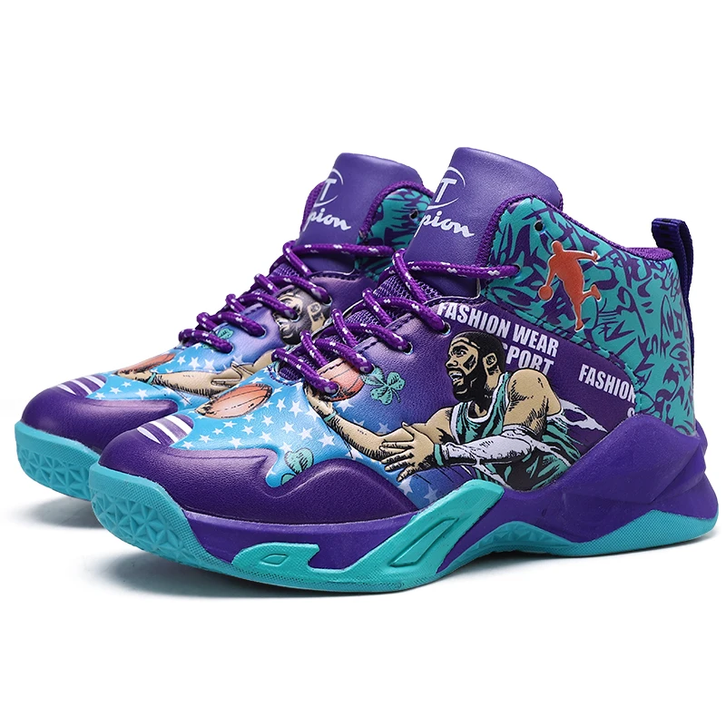 Boys Basketball Shoes Boys High Top Non-slip Kids Sneakers Footwear Children Sport Shoes Outdoor Child Boys Basket Shoes Rubber
Boys Basketball Shoes Boys High Top Non-slip Kids Sneakers Footwear Children Sport Shoes Outdoor Child Boys Basket Shoes Rubber