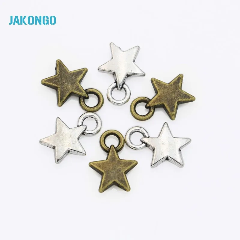 20pcs Silver Plated Star Charms Pendants for Jewelry Making Jewelry Findings DIY Handmade Craft 12x9mm
20pcs Silver Plated Star Charms Pendants for Jewelry Making Jewelry Findings DIY Handmade Craft 12x9mm