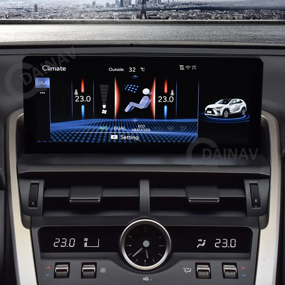 Автомобильный DVD-плеер с дисплеем 10,3 дюймов, Android для Lexus NX NX200 NX300h 2018 2019 2020, GPS-навигация, радио, видео плеер
Автомобильный DVD-плеер с дисплеем 10,3 дюймов, Android для Lexus NX NX200 NX300h 2018 2019 2020, GPS-навигация, радио, видео плеер
